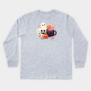 Pumpkin Treats Kids Long Sleeve T-Shirt